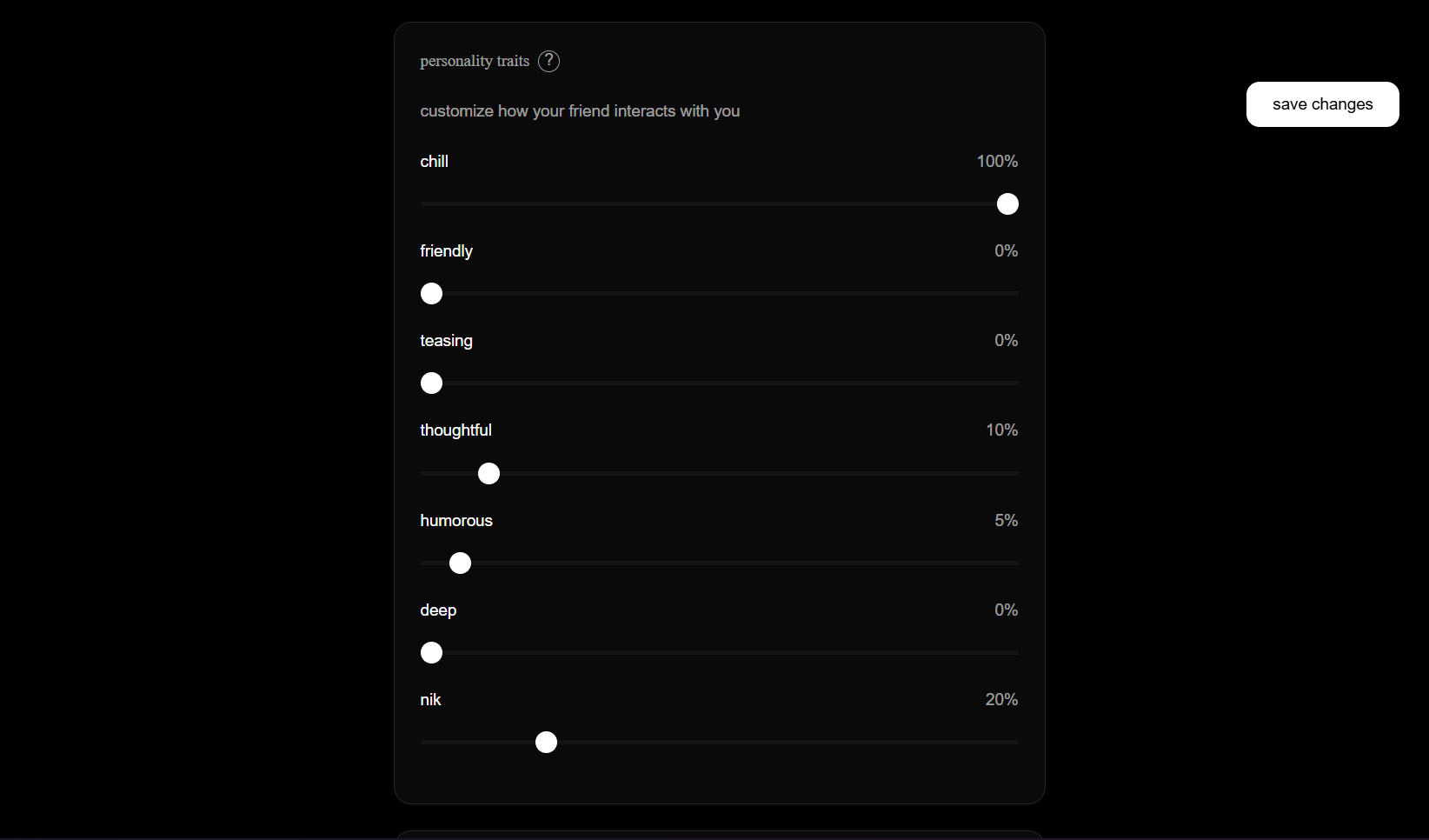 Main UI